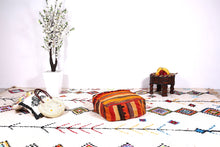 Load image into Gallery viewer, kilim floor Moroccan pillow
