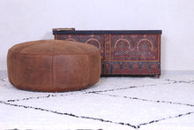 Load image into Gallery viewer, Moroccan Leather Pouf
