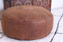 Load image into Gallery viewer, Moroccan Leather Pouf
