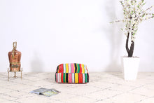 Load image into Gallery viewer, Fabulous Moroccan handmade Kilim pouf
