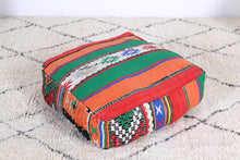 Load image into Gallery viewer, Moroccan kilim pouf 
