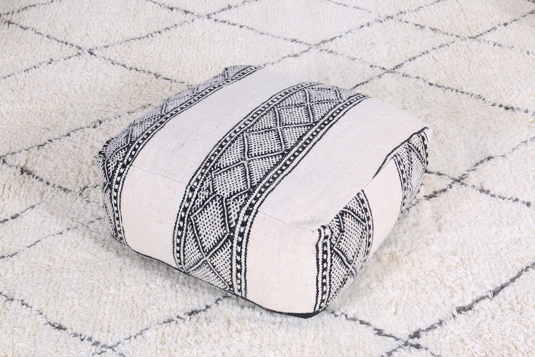 handmade pouf kilim 