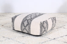 Load image into Gallery viewer, handmade pouf kilim 
