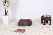 Load image into Gallery viewer, Handmade and HandWoven Moroccan Kilim Pouf
