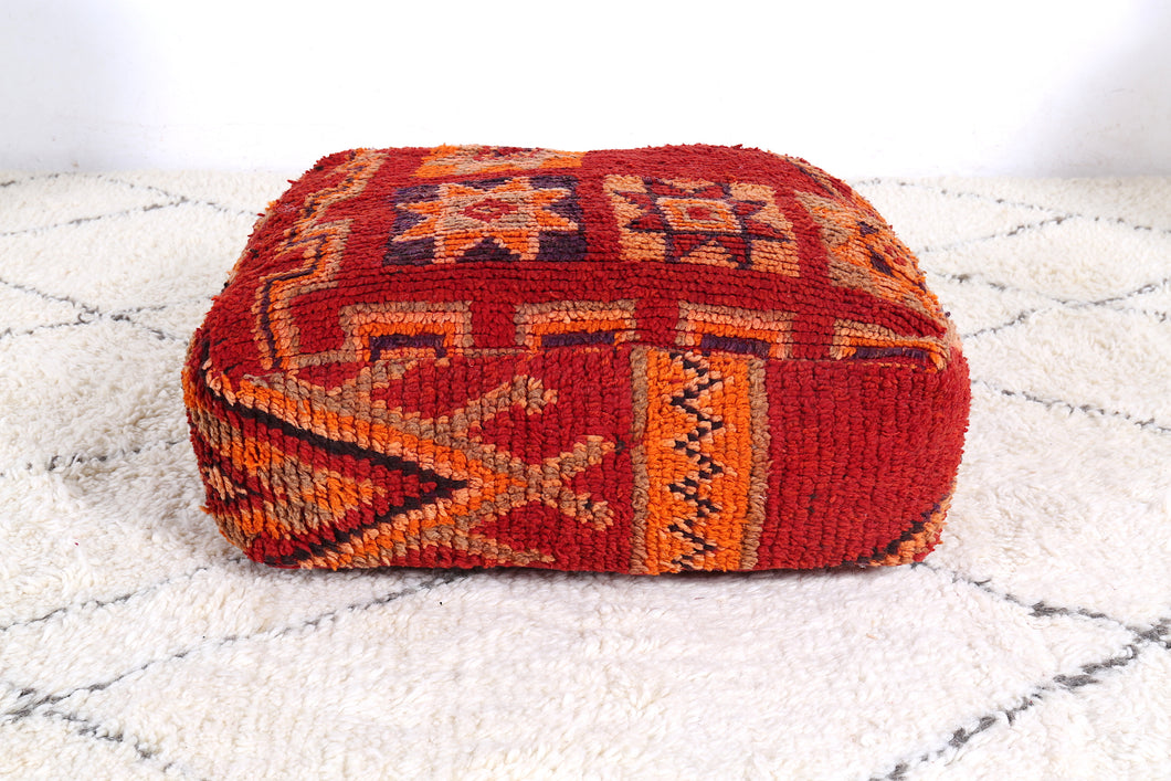 Square pouf kilim 