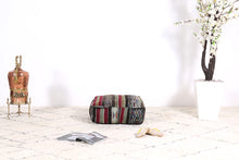 Load image into Gallery viewer, Moroccan Embroidered Pouffe
