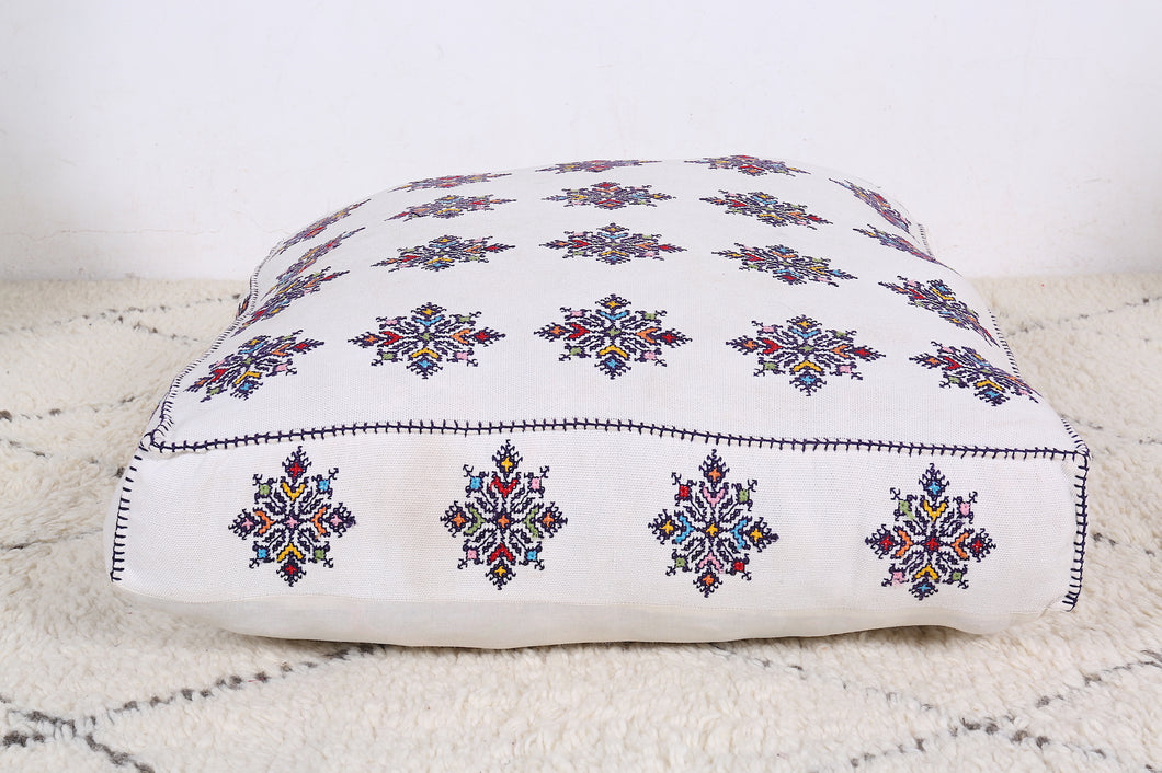 Ottoman square pouf rug