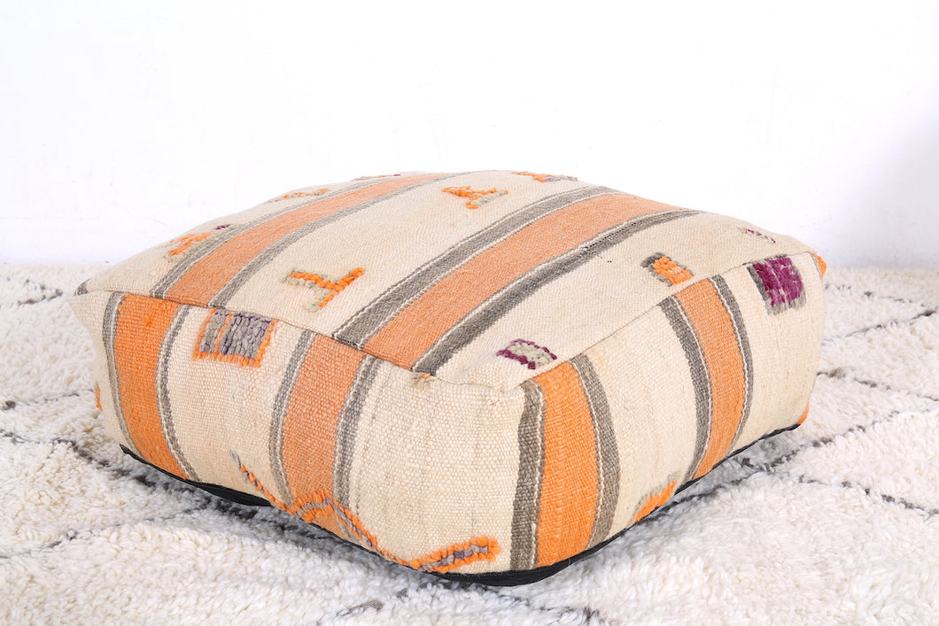 Vintage Kilim Pouf 