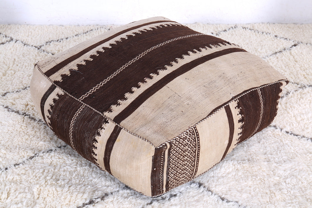 handmade berber square footstools