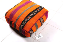 Load image into Gallery viewer, Seating Ottoman wool pouf 
