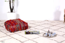 Load image into Gallery viewer, Moroccan kilim pouf 
