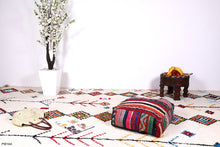 Load image into Gallery viewer, Floor cushion kilim pouf 
