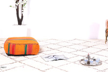 Load image into Gallery viewer, Floor cushion kilim pouf 
